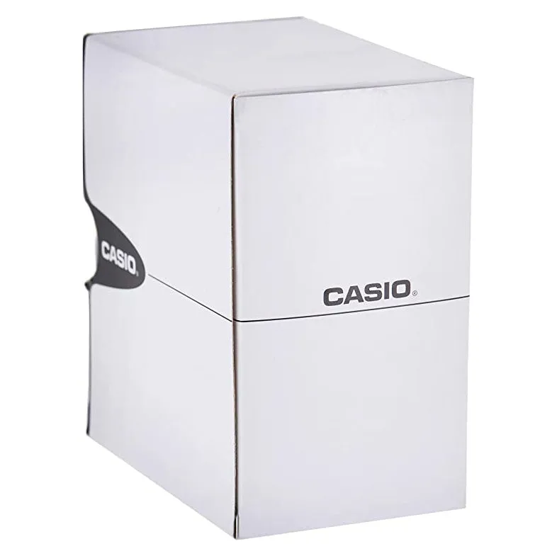 Casio Women's Gold Dial Brown Leather Band Japanese Quartz Watch - LTP-1094Q-9ARDF