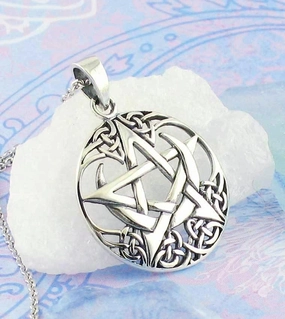 Celtic Moon Pentacle Pendant Wonderful Present