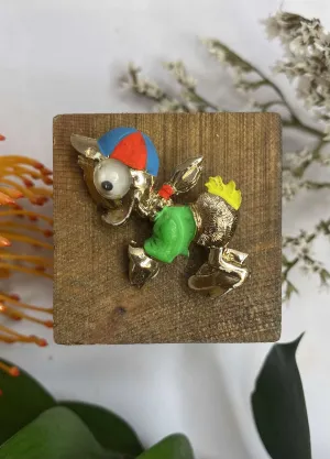 Charming Disney Style Duck Brooch