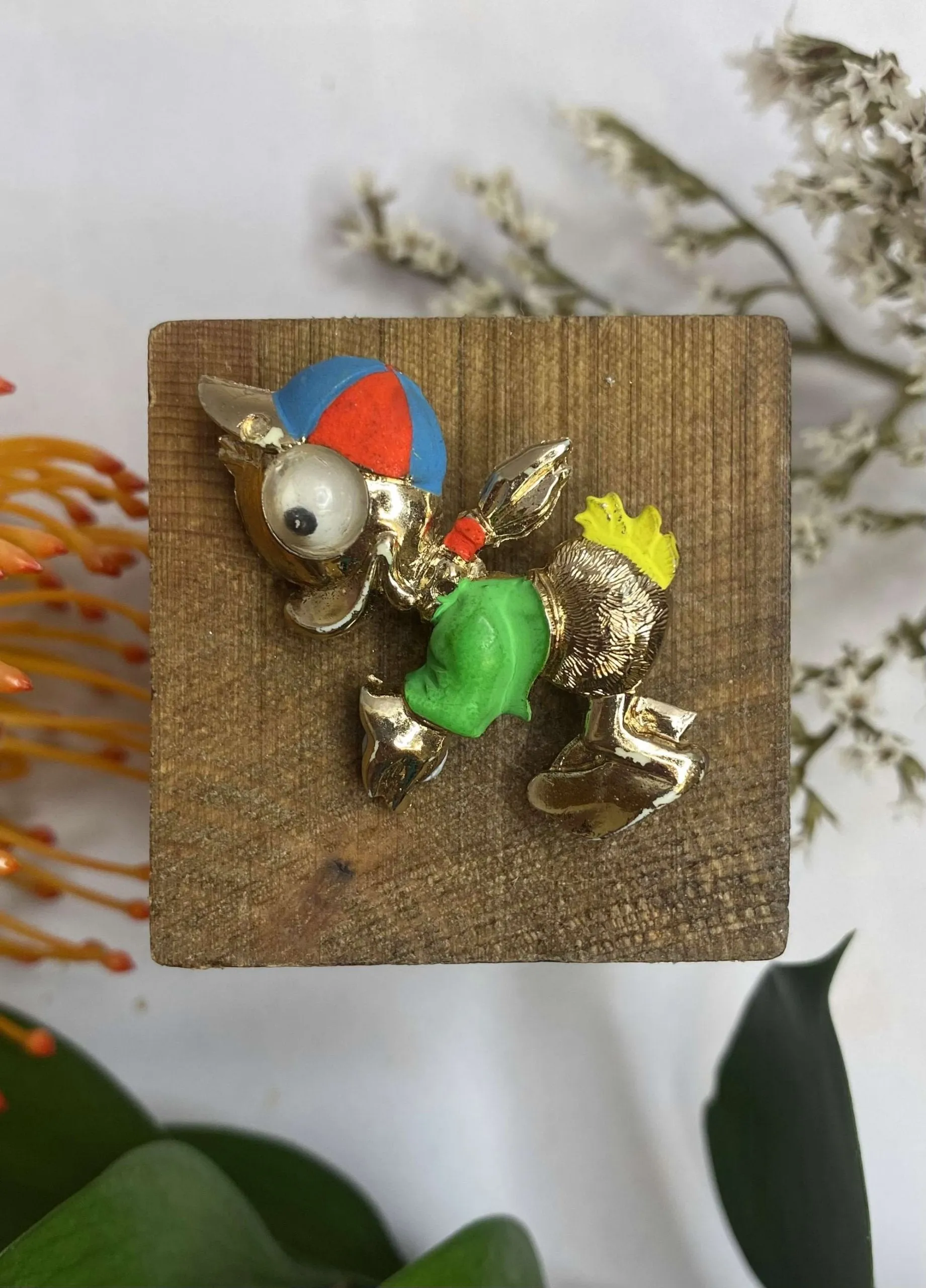 Charming Disney Style Duck Brooch