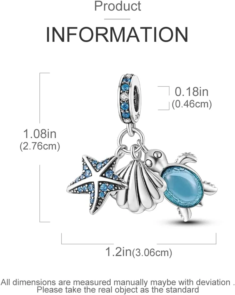 Charms Compatible with Pandora Bracelets, Sterling Silver Dangle Charms for Bracelets Necklaces Heart Butterfly Animal Travel Sunflower Moon Tree Kawaii Kitty Cute Cat Pendants Bead DIY Charm