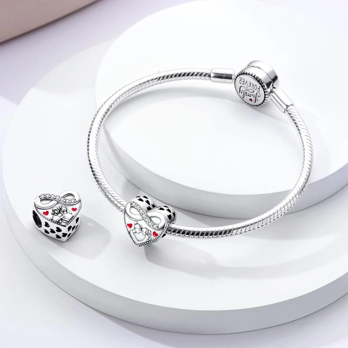 Charms Compatible with Pandora Bracelets, Sterling Silver Dangle Charms for Bracelets Necklaces Heart Butterfly Animal Travel Sunflower Moon Tree Kawaii Kitty Cute Cat Pendants Bead DIY Charm
