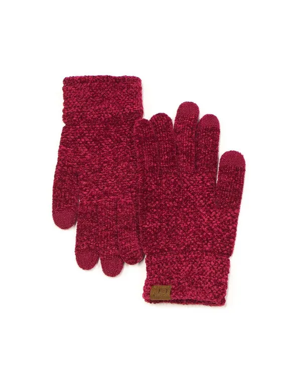 Chenille Touch Gloves