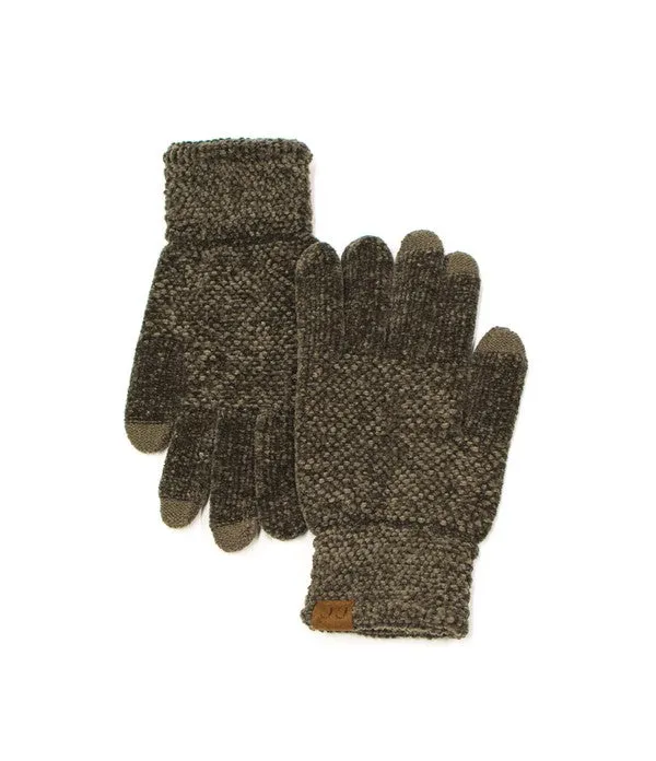 Chenille Touch Gloves
