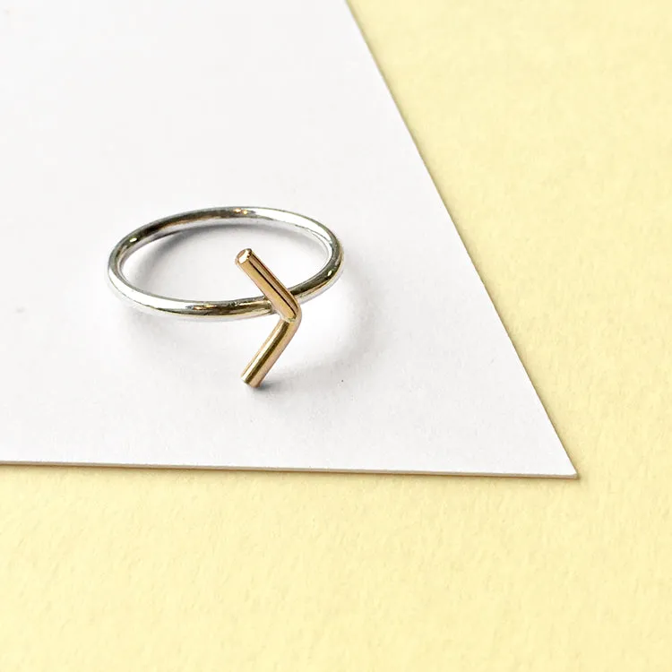 Chevron Ring