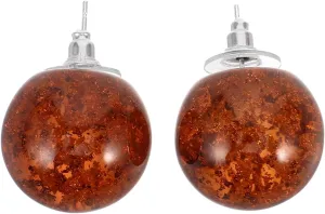 Chic Ball Ear Studs Fashion Jewelry for Women Sensitive Ears Minimalist Earrings Statement Design