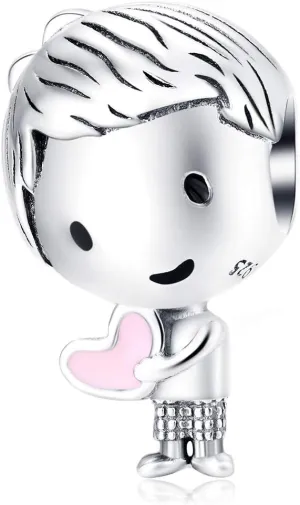 Christmas Charms 925 Sterling Silver Love Family Charm Happy Birthday Charms for Bracelet Necklace (B Charms)