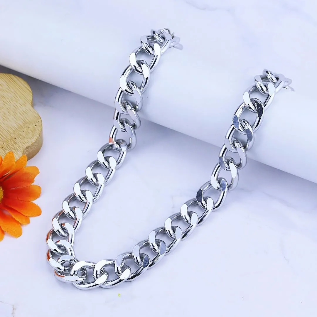 Chunky Gold Necklaces for Women Gold Layered Necklaces Punk 8090s Hip Hop Necklace Cuban Link Chain Necklaces Layered Choker Necklace Prom Jewelry Freaknik Outfit Accessories