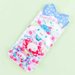 Cinnamoroll Cherry Ribbon Hair Accessory Set - 3 pcs
