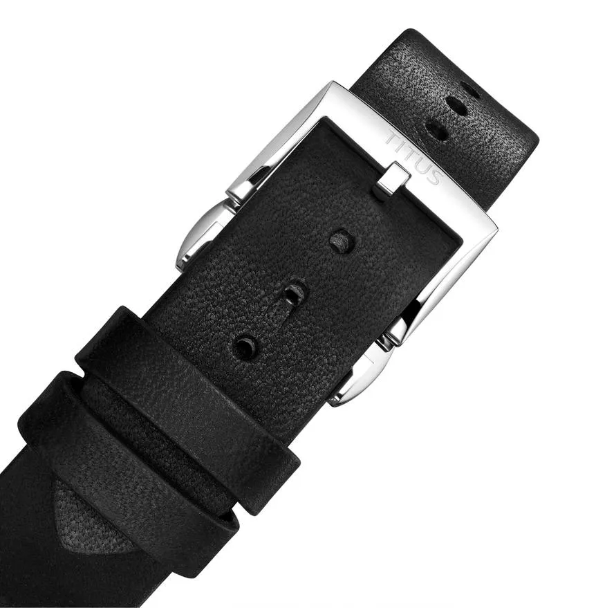 Classic 3 Hands Mechanical Leather Men Watch W06-03299-001