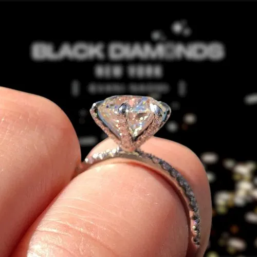 Classic 6 Prong Round Cut Diamond Engagement Ring