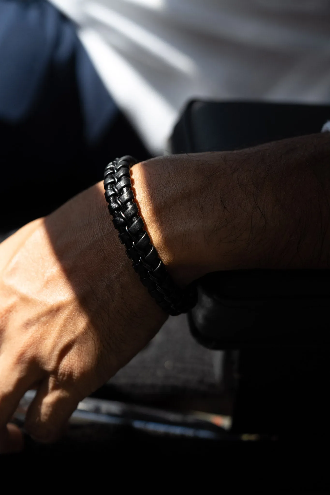 Classic Braided Bracelet - Blazing Black