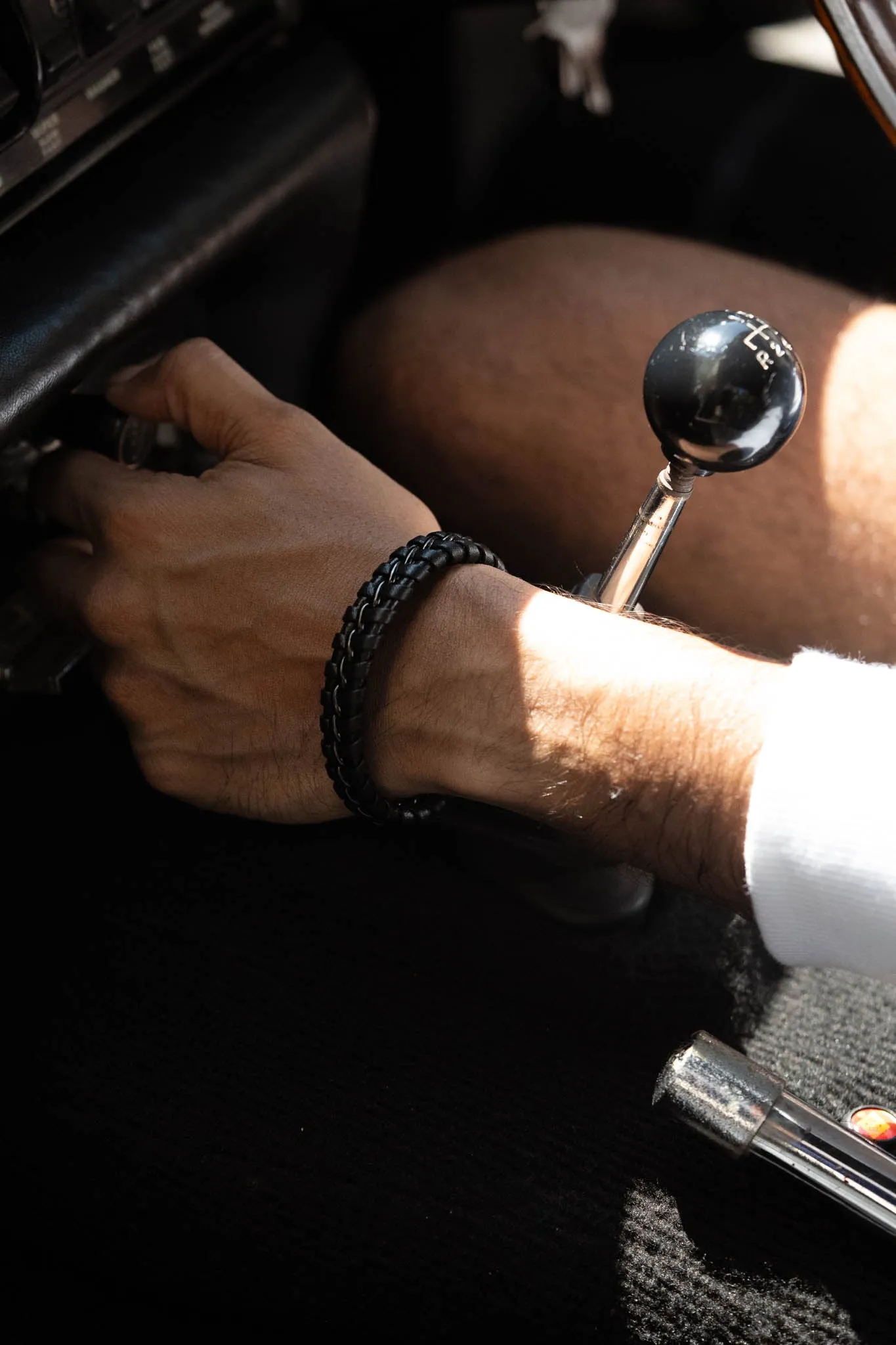 Classic Braided Bracelet - Blazing Black