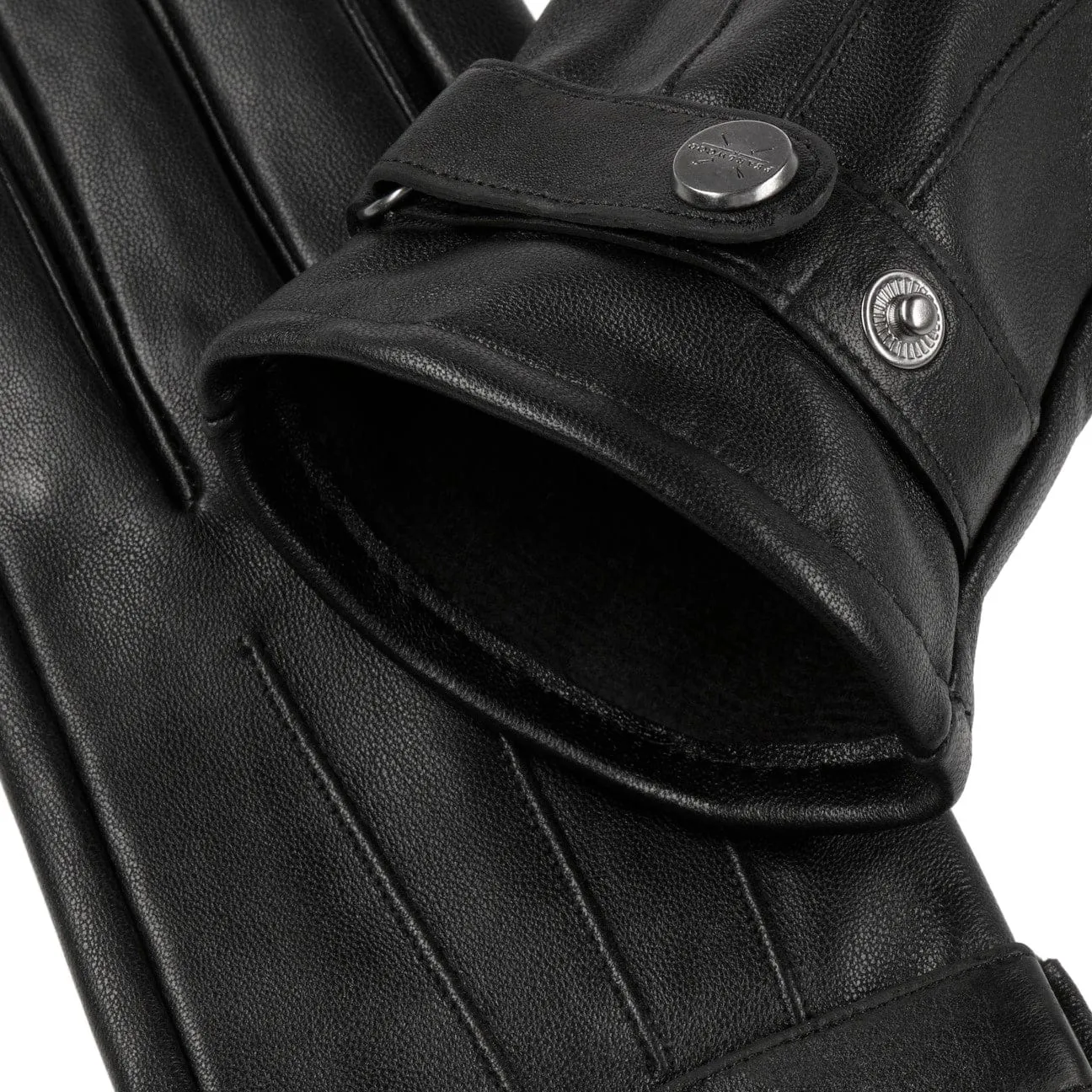 Classic Touchscreen Leather Gloves by Pearlwood