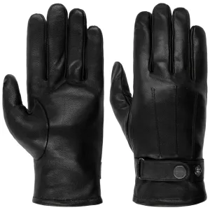 Classic Touchscreen Leather Gloves by Pearlwood