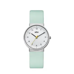 Classic Turquoise Leather Analog Display Japanese Quartz Watch