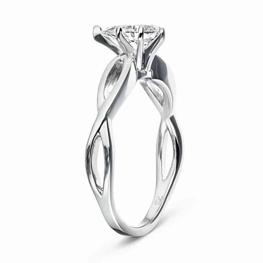 Superior Style Karina Lab Grown Diamond Twist Solitaire Engagement Ring