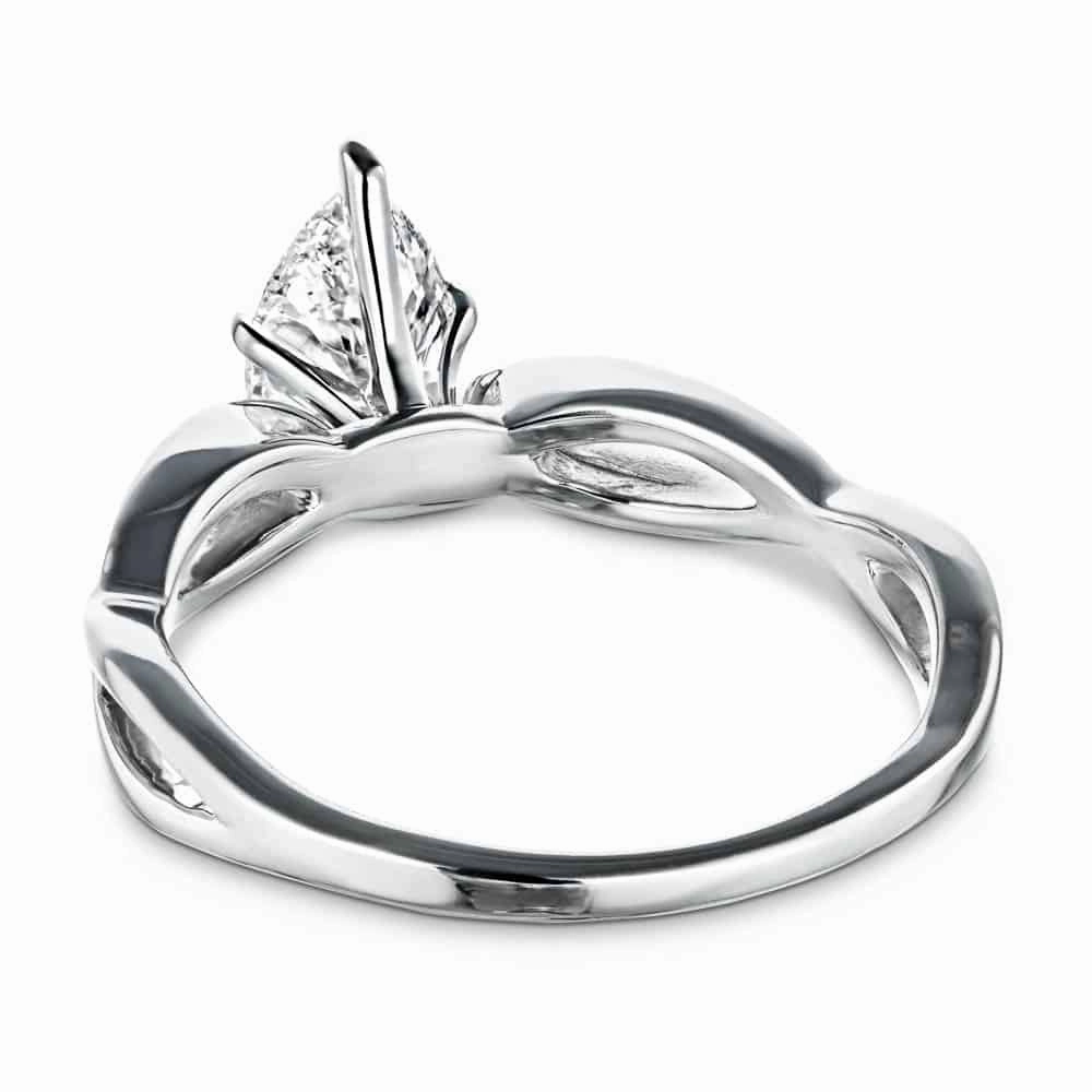 High-End Decoration Karina Lab Grown Diamond Twist Solitaire Engagement Ring