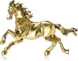 coadipress Horse Brooch Pin for Men Women Cute Running Mustang Horse Racing Lapel Pin Equestrian Gifts Hat Jacket Backpack Accessory Western Charm Jewelry