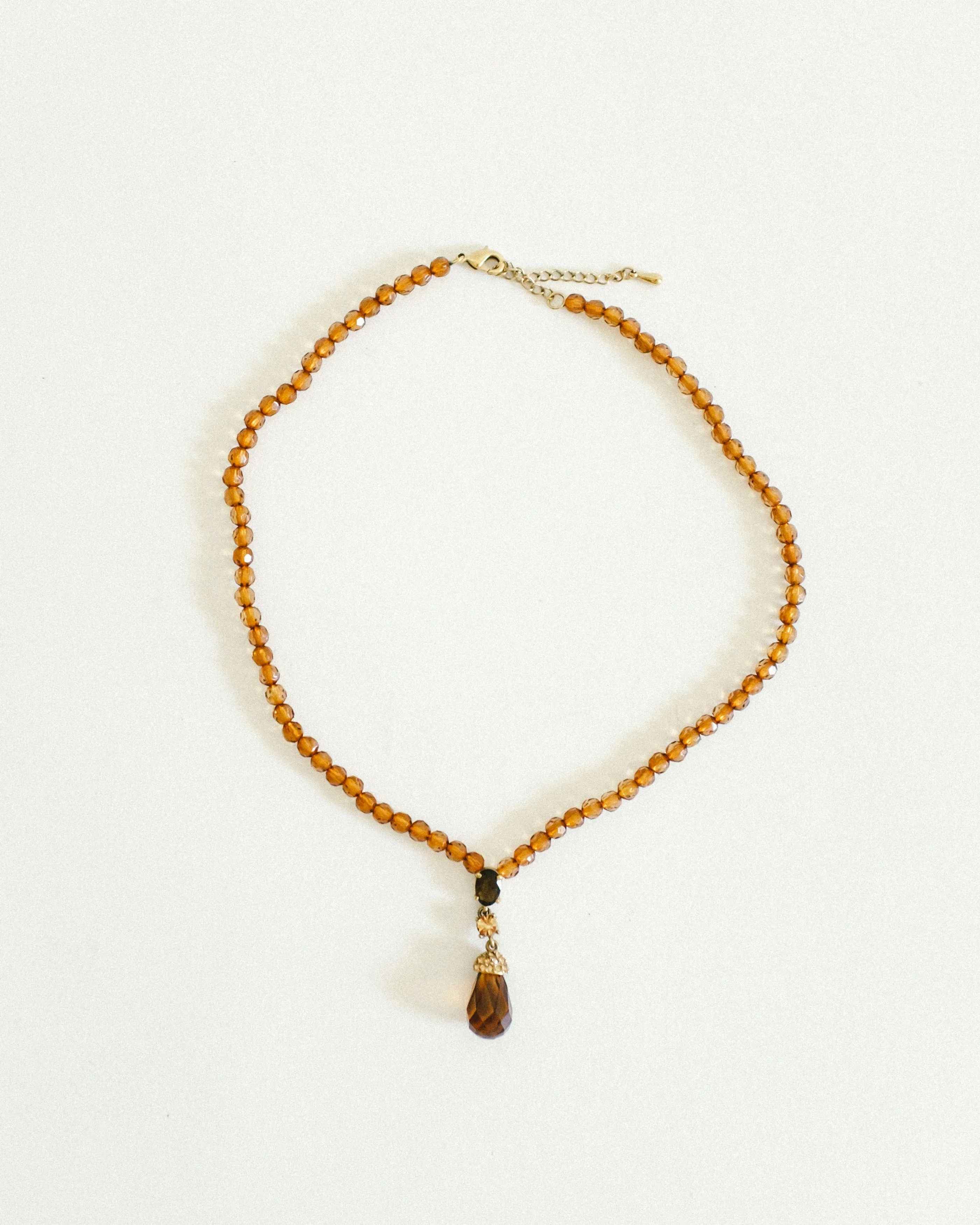Cocoa Bead Necklace
