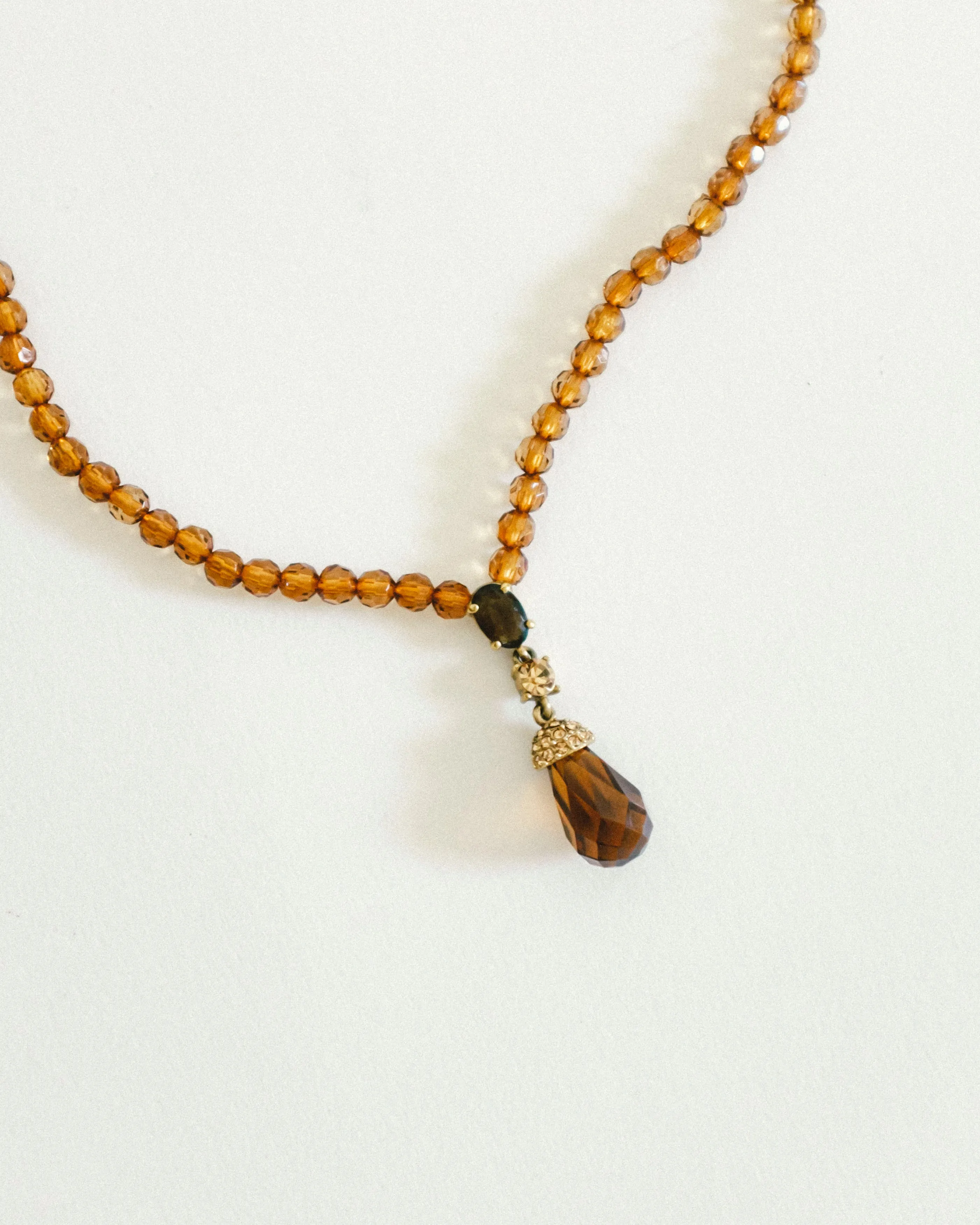 Cocoa Bead Necklace