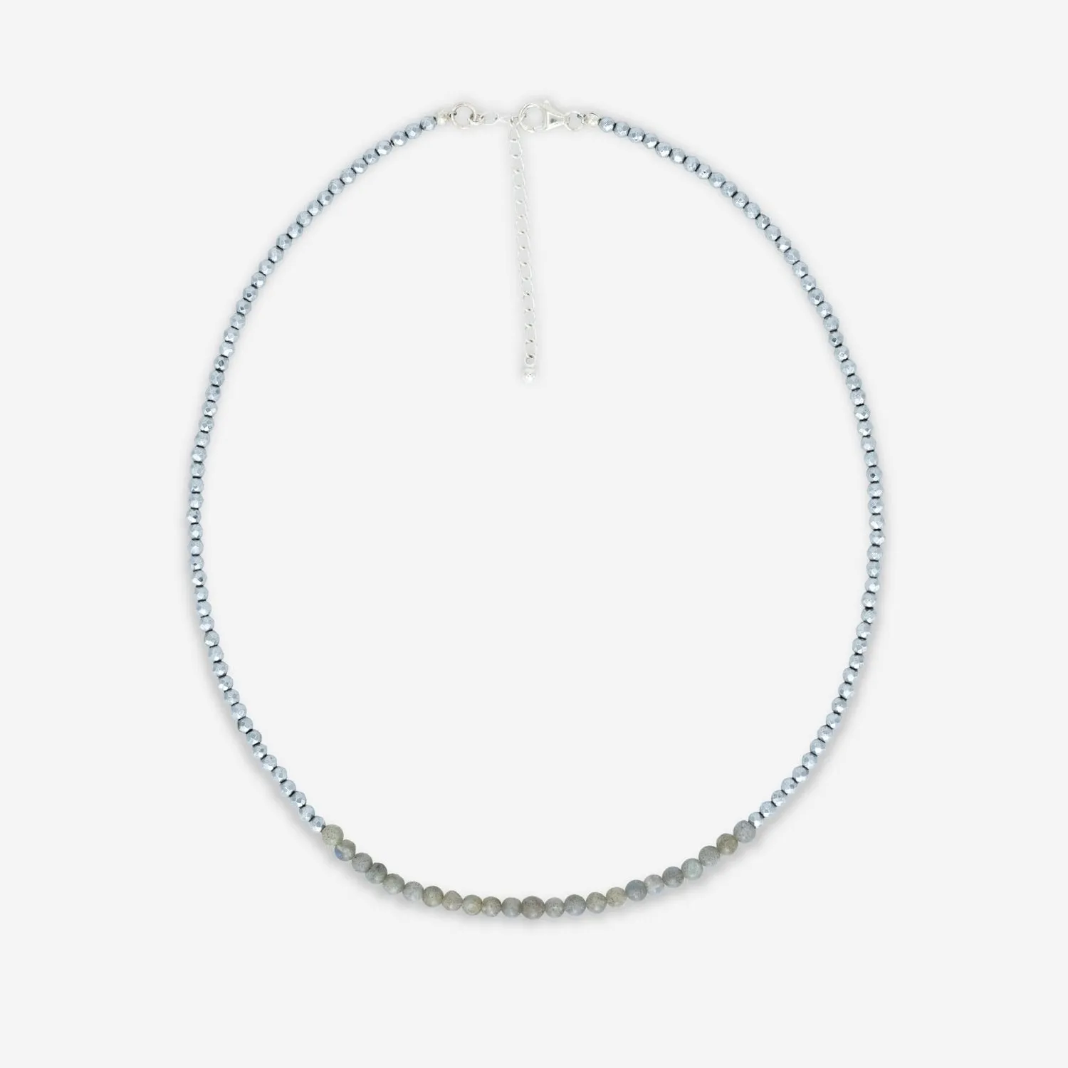 Cocoon Gemstone Beaded Necklace