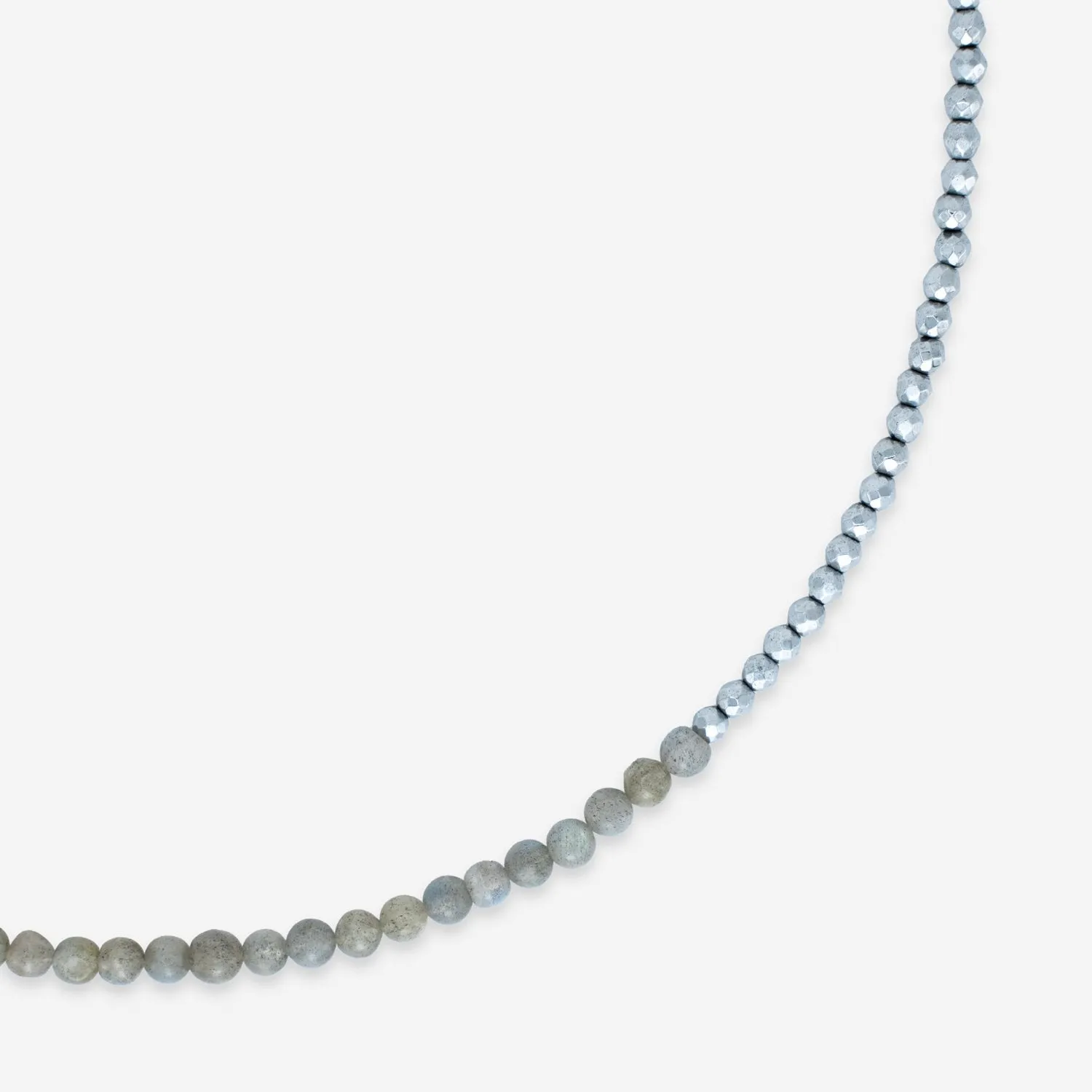 Cocoon Gemstone Beaded Necklace