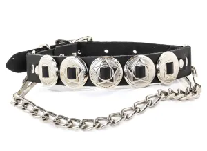 Concho Choker With Chain