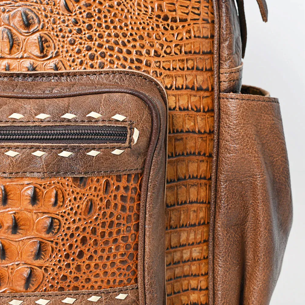Conestoga Western Leather Backpack