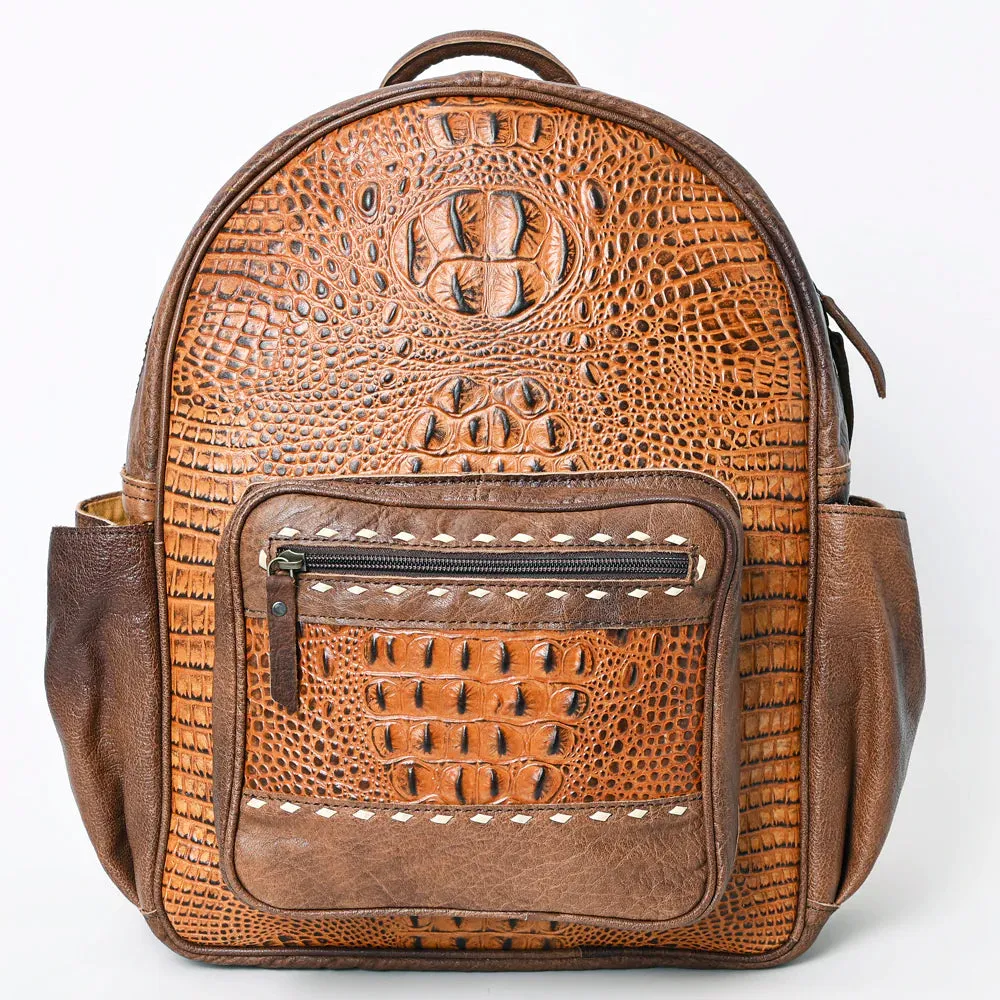 Conestoga Western Leather Backpack