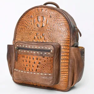 Conestoga Western Leather Backpack
