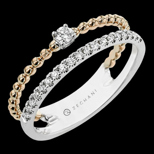 ZR2339-R Right Hand Ring in 14k Gold with Diamonds Affordable Item Value Pack