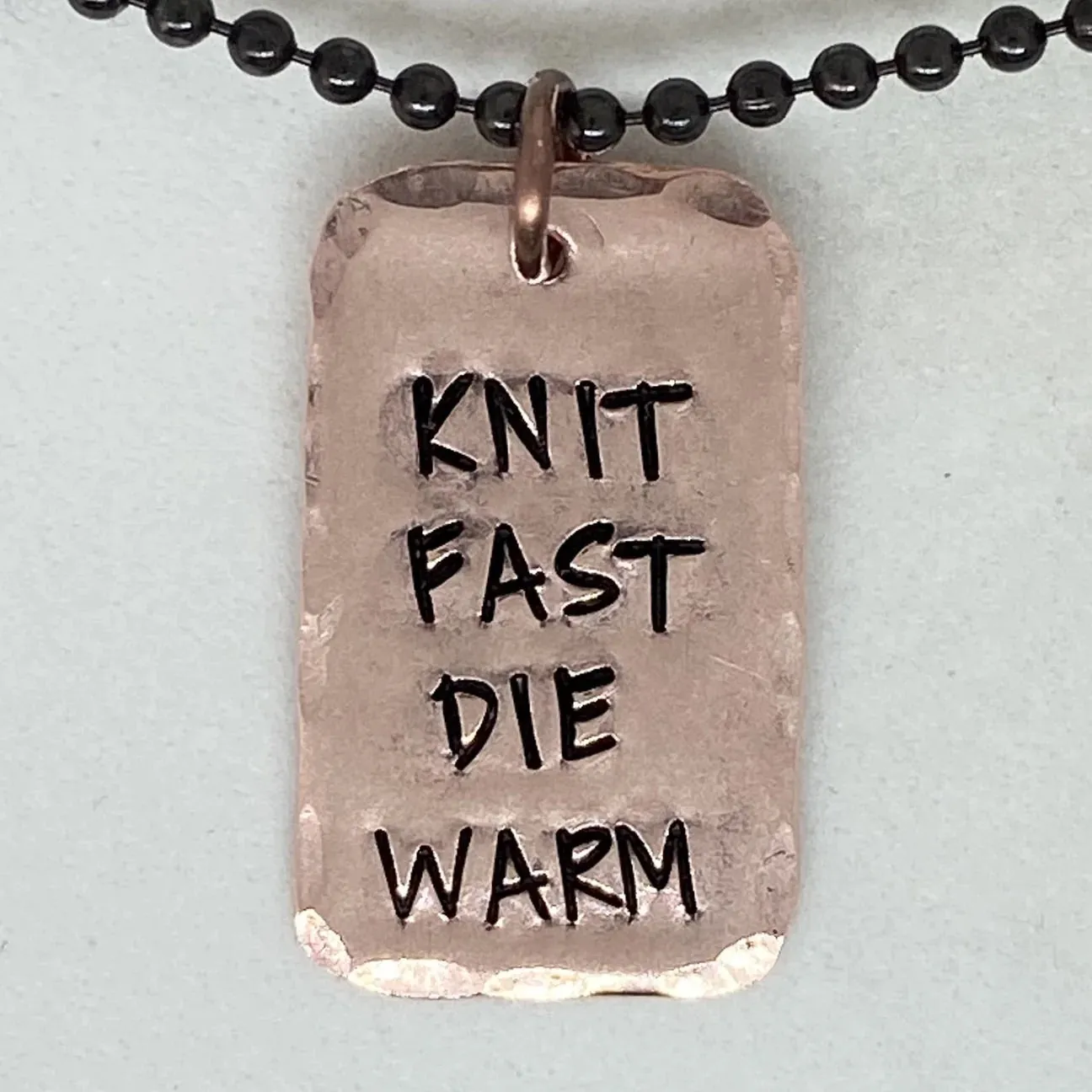 Copper Charm Keychain / Pendant