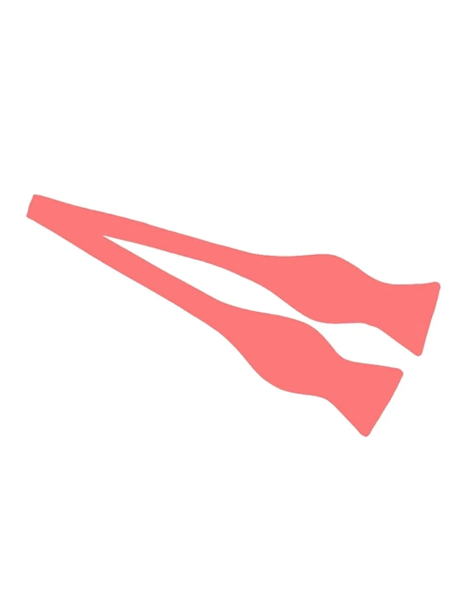 Coral Self-Tie Bow Tie