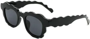 COTIA Fashion Square Sunglasses Women New Unique Irregular Wave-Shaped Frames Sun Glasses for Men Trending Cute Eyewear