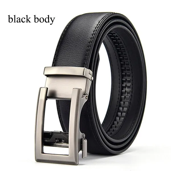 Cowhide Ratchet Belt for Men
