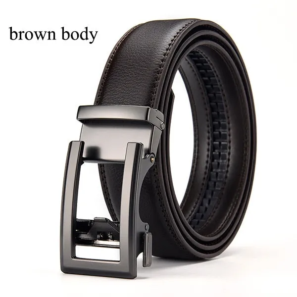 Cowhide Ratchet Belt for Men