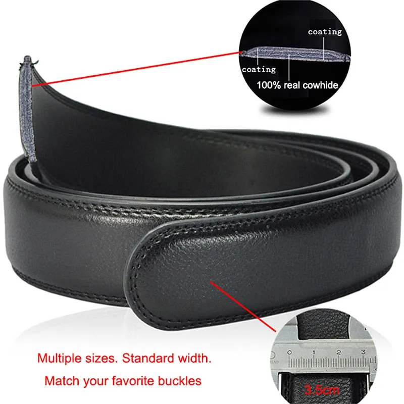 Cowhide Ratchet Belt for Men