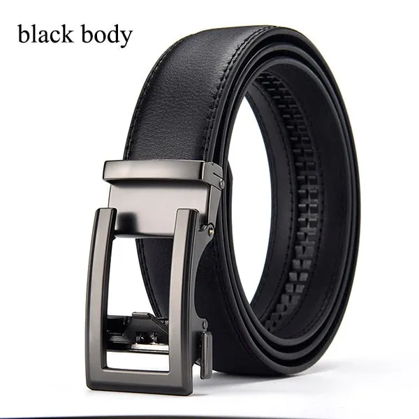 Cowhide Ratchet Belt for Men
