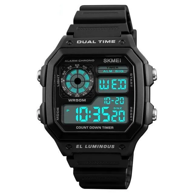 Creative Digital Sports Waterproof Luminous Watch - GlamzLife