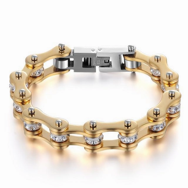 Cycolinks Gold Crystal Bracelet Praiseworthy Fusions Ongoing Blend