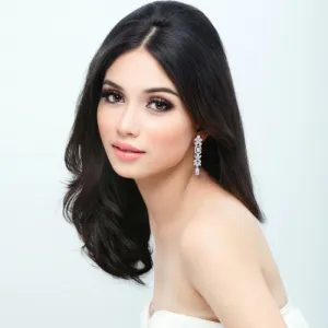 Crystal Chandelier Wedding Earrings, Silver 7686