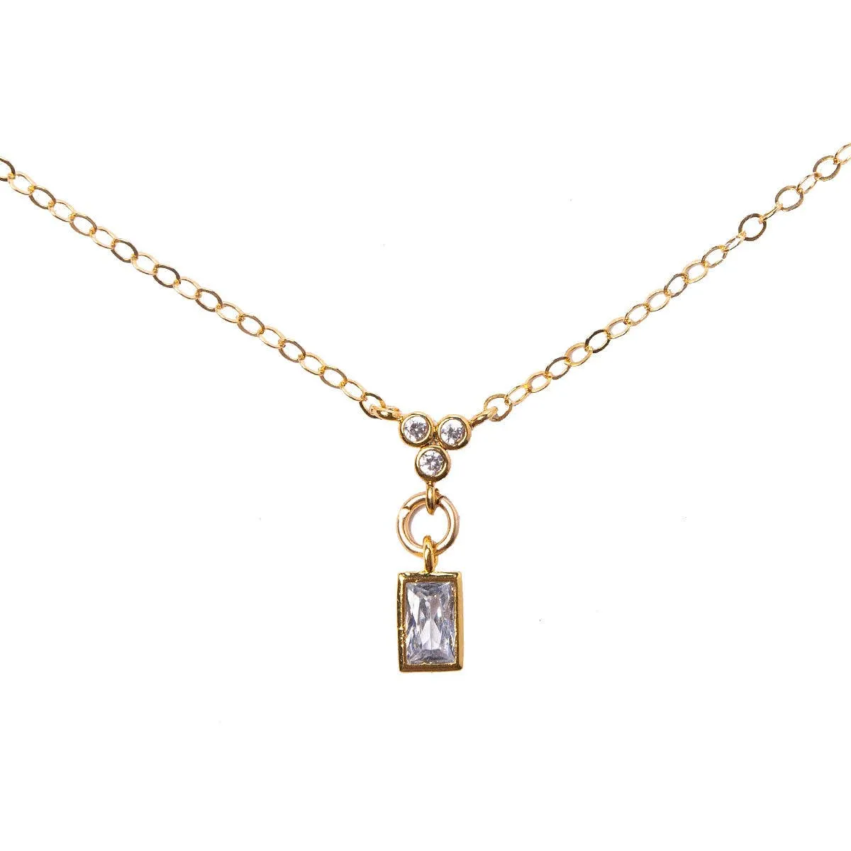 Crystal Nugget Necklace