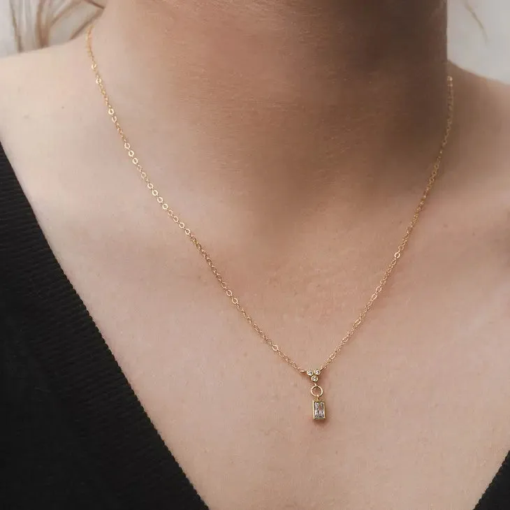 Crystal Nugget Necklace