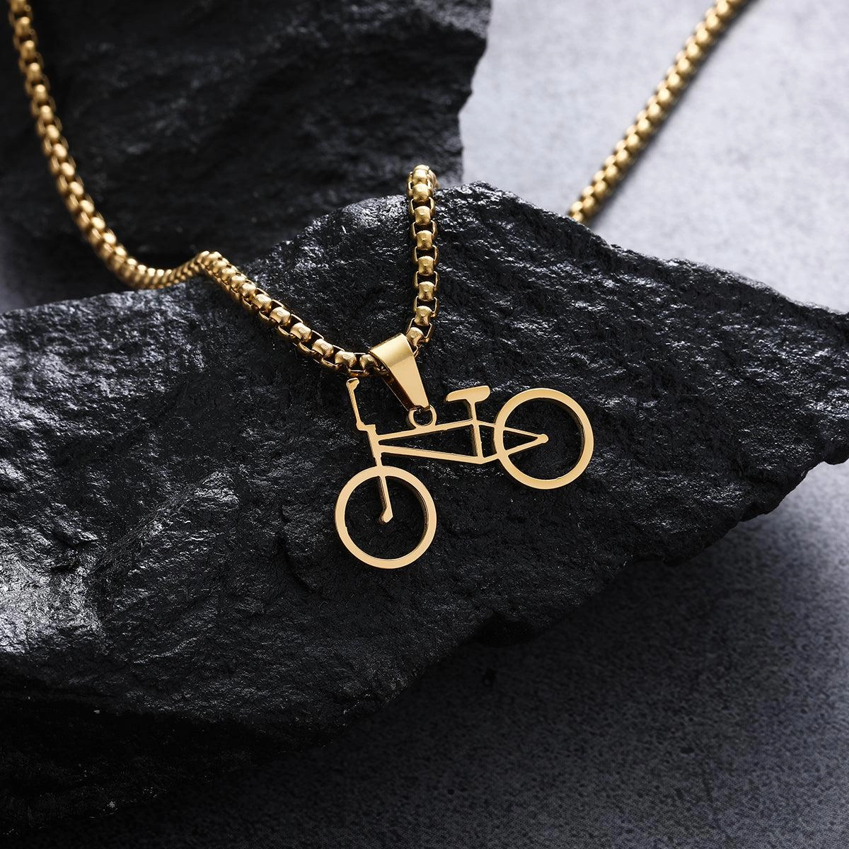Cycolinks BMX Bike Necklace | Dirt and Street Rider Jewelry Personalized Item