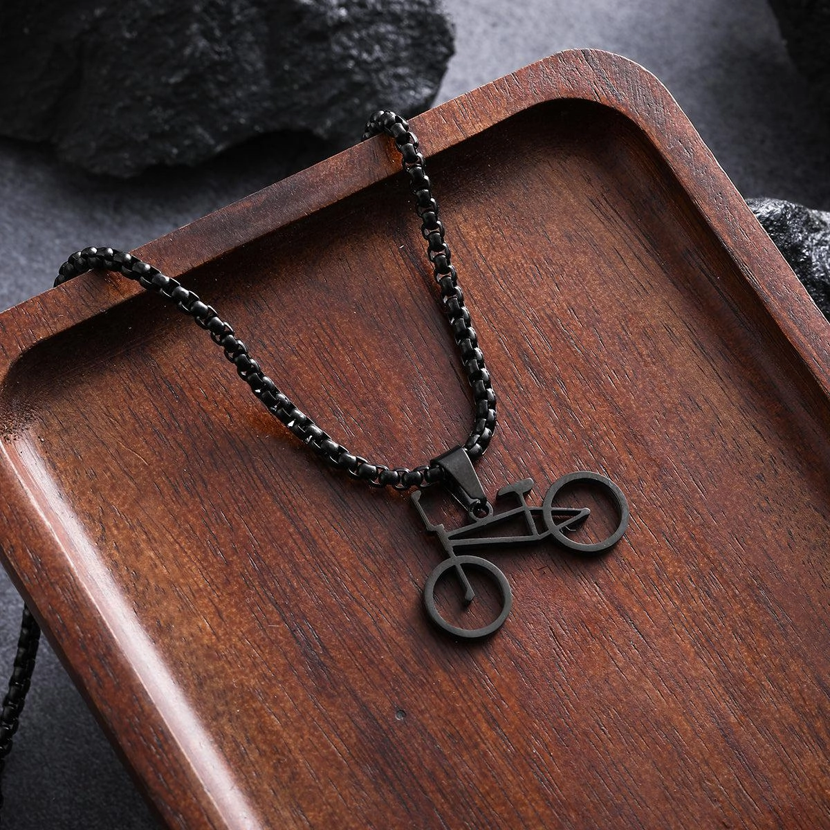 Cycolinks BMX Bike Necklace | Dirt and Street Rider Jewelry Custom Piece