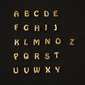 Dainty 14K Solid Gold Letter Pendant/ 14K Solid Gold Pendant