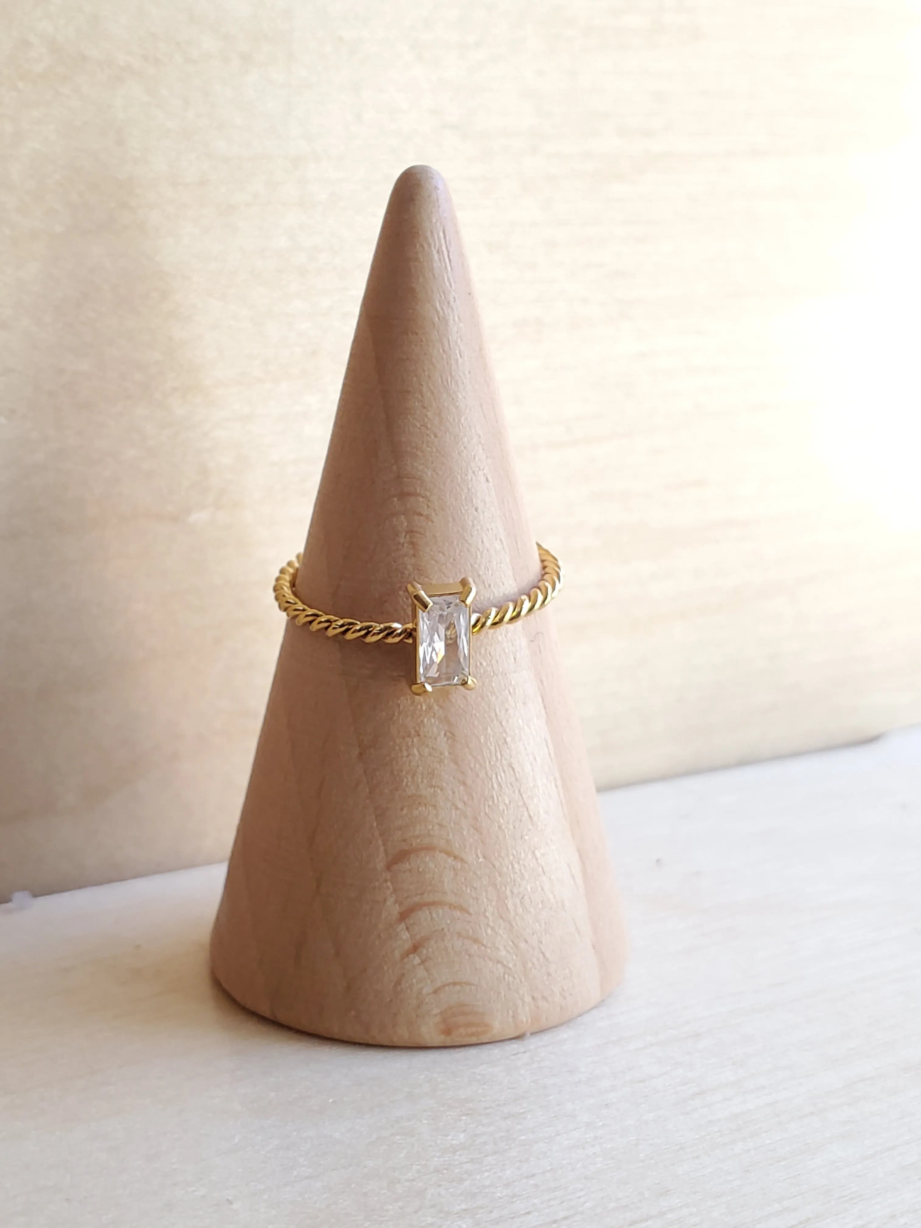 Dainty Gem Ring