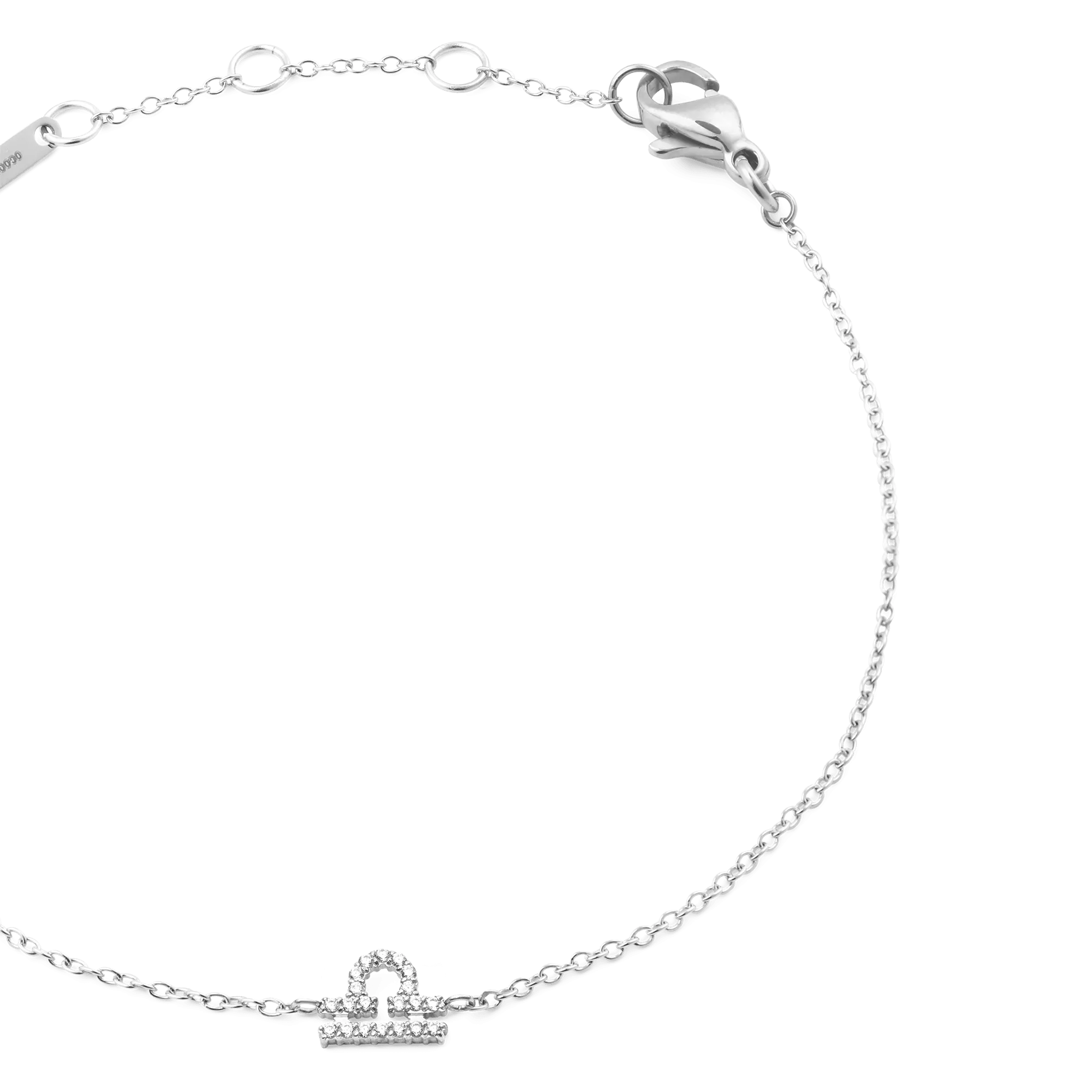 Daniel Wellington Crystal Zodiac Chain Bracelet Silver
