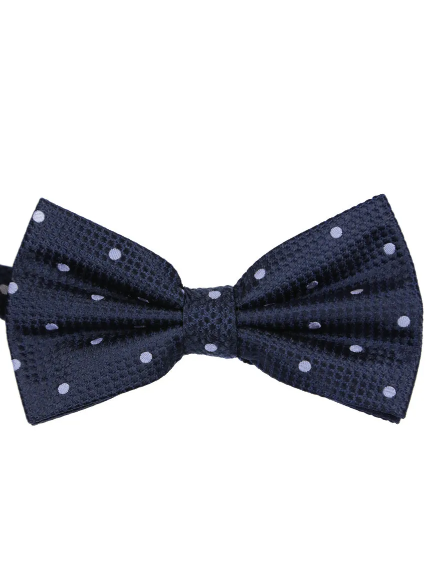 DÉCLIC Classic Spot Bow Tie - Navy/Blue